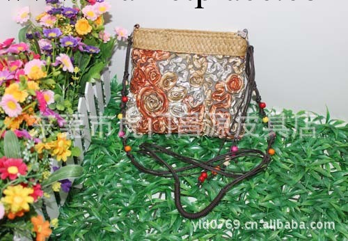 貿易 草編包 藤編包百搭卡哇伊藤草編小挎包女式韓版 可愛草編包工廠,批發,進口,代購
