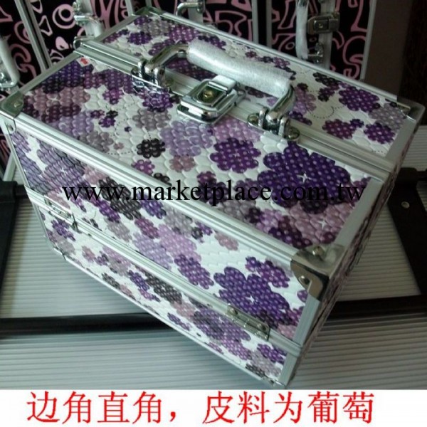 直角雙開專業化妝箱廠傢批發 26.5x18x18cm 預訂工廠,批發,進口,代購