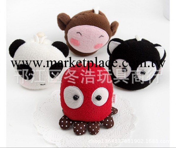 批發手工制品毛絨玩具章魚 小象粉兔等鑰匙包 一件代發工廠,批發,進口,代購