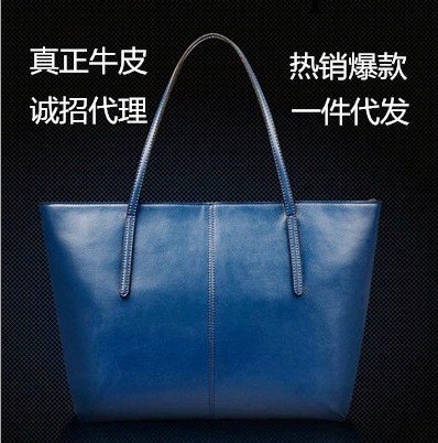 咔美新款純牛皮手提單肩包 歐美潮包簡約高雅時尚女包廠傢直銷工廠,批發,進口,代購