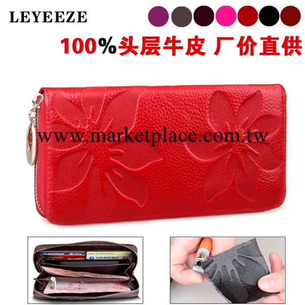 2014春季熱銷新款獵艷者頭層牛皮錢包 火燒真錢包手拿包工廠,批發,進口,代購