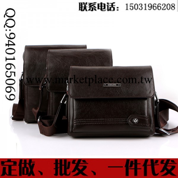 高檔牛皮真皮男包單肩包斜挎包 時尚休閒男包 一件代發貨工廠,批發,進口,代購