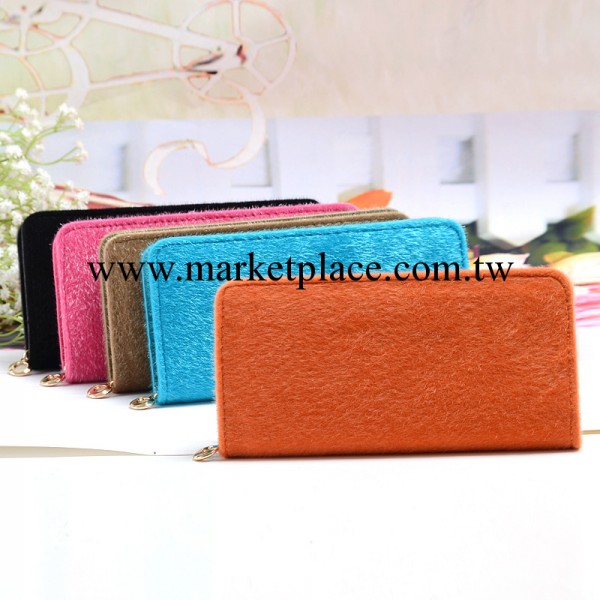 廠傢直銷新款韓版女式毛絨手拿包 時尚錢包 熱銷爆款手拎包工廠,批發,進口,代購