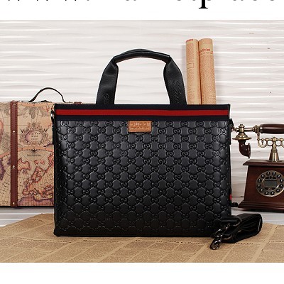 雙G/古傢最新男包手提包8368-1黑色真皮休閒單肩包廠傢直銷批發工廠,批發,進口,代購