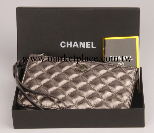 2013最新款 歐美大牌C真皮女款拉鏈錢包手拿包羊皮 現貨批發工廠,批發,進口,代購