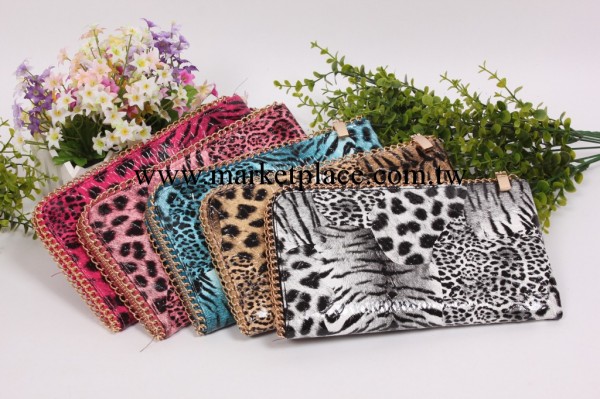 廠傢直銷供應時尚熱款豹紋石頭紋單拉女士方形拉鏈女式手拿包批發工廠,批發,進口,代購