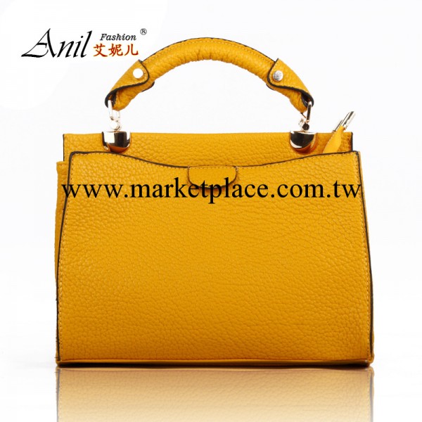 廠傢2013秋冬季新款歐美時尚優雅荔枝紋手提單肩pu女包包直銷批發工廠,批發,進口,代購