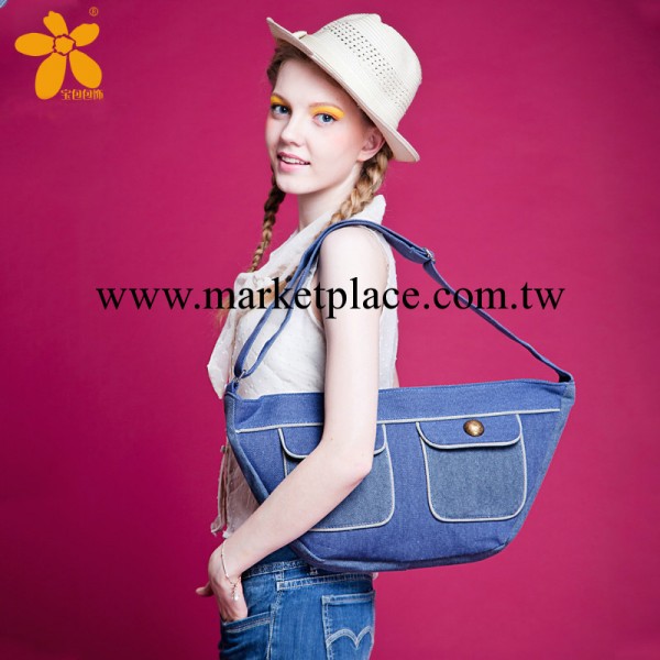 14年韓國品牌復古新款時尚體閒外貿女式斜挎包一件代發數據包工廠,批發,進口,代購