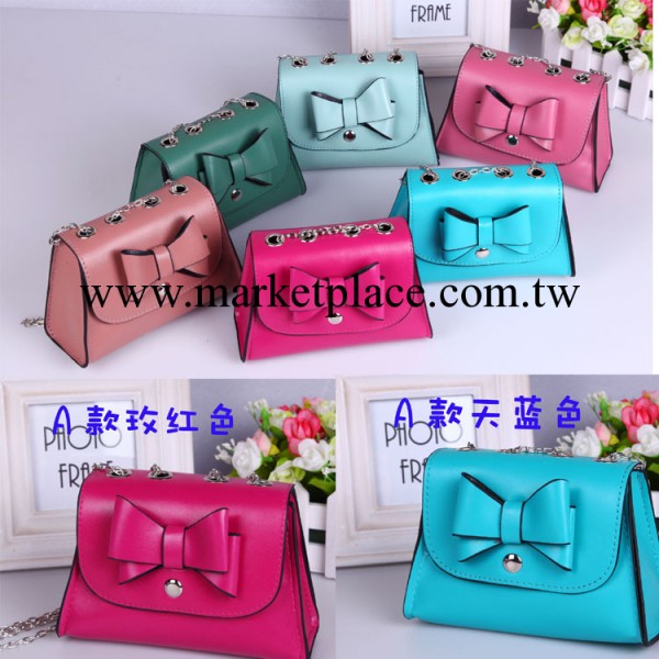 韓版新款兒童包包公主時尚休閒包單肩包女童手拎包斜挎蝴蝶結A款工廠,批發,進口,代購