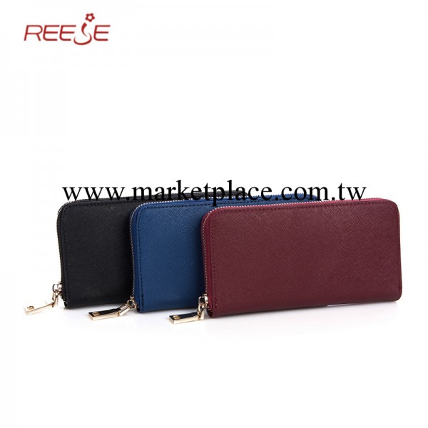 廠傢批發新款真皮錢包錢夾女士牛皮十字紋錢包手拿包韓版潮流工廠,批發,進口,代購