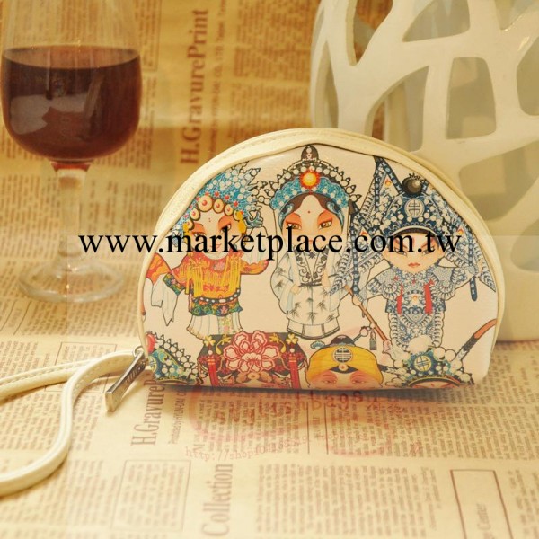 2014新款 復古民族風包手拿包戲劇臉譜包迷你小包女包批發工廠,批發,進口,代購