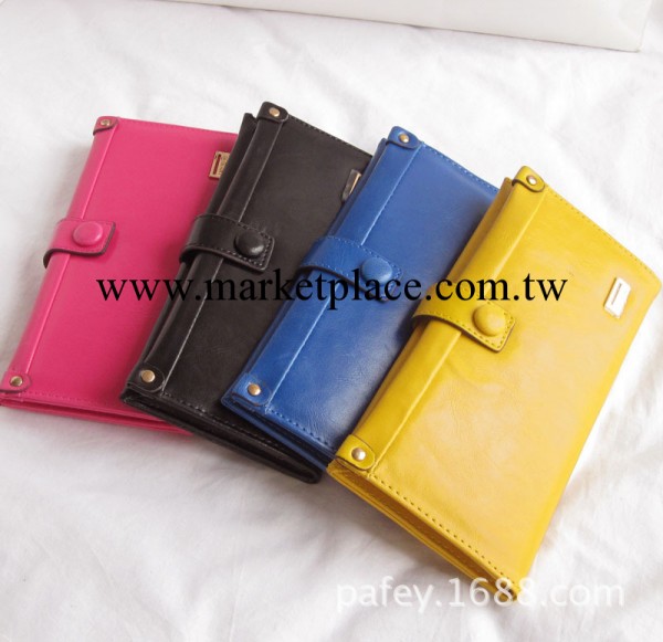 2013正品韓新款手拿包皮夾 PU高檔潮純色復古女學生長款錢包工廠,批發,進口,代購