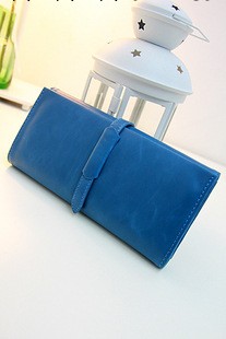 韓國訂單 簡約糖果色抽帶錢包 手拿包 長款錢包工廠,批發,進口,代購