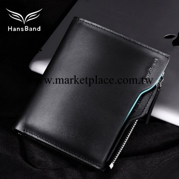漢斯邦德錢包男士短款真皮正品牛皮手拿包潮錢夾票夾男包手機包工廠,批發,進口,代購