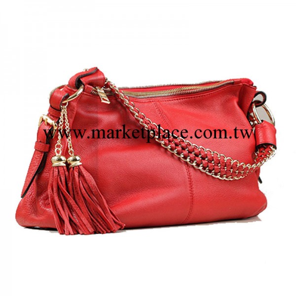 林樂世傢最新款韓版休閒真皮女包 時尚手提單肩鏈條牛皮包包批發工廠,批發,進口,代購