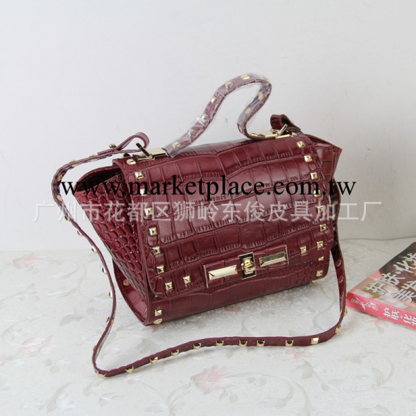 【十大爆款】真皮女包單肩斜挎手提鱷錢紋包包 淘寶爆款 賣瘋瞭工廠,批發,進口,代購