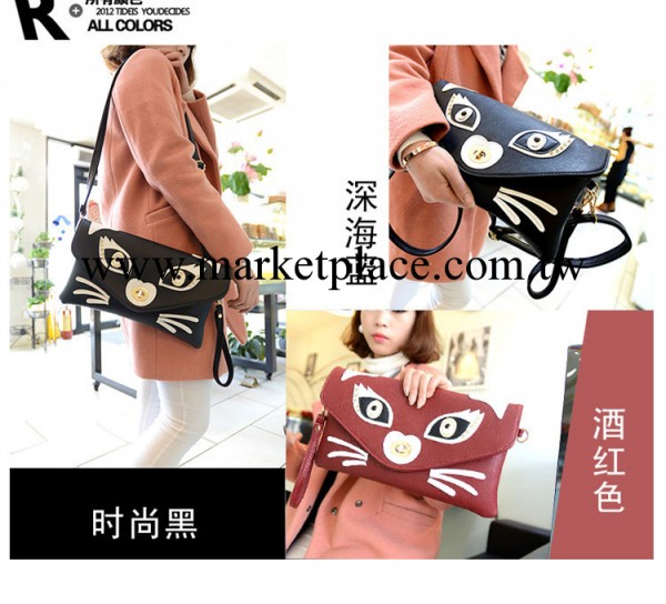 2014春季新款亮鉆貓頭鷹包 歐美時尚單肩斜挎包手拿小包工廠,批發,進口,代購