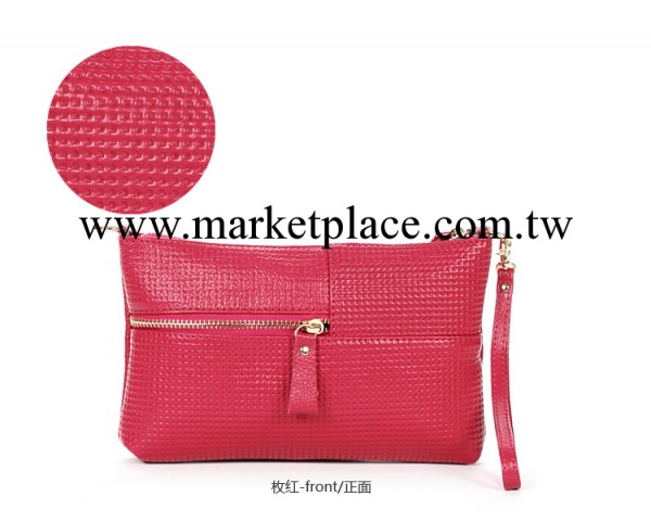 真皮手拿包 牛皮小包女士單肩斜挎小包包 牛皮包包2014 潮女手包工廠,批發,進口,代購