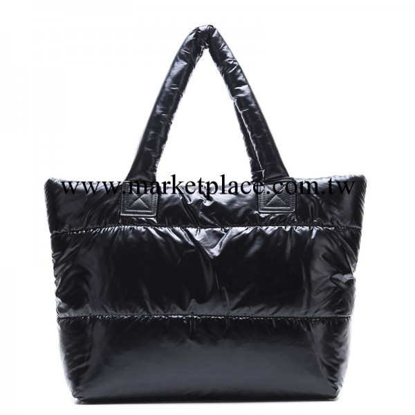 廠傢直銷2013秋冬新款潮太空棉包羽絨包單肩手提大包包女包批發工廠,批發,進口,代購