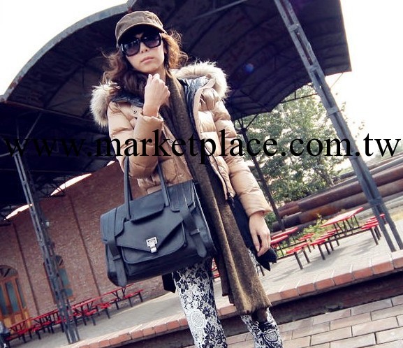 歐美明星款女包 時尚百搭黑色英倫復古包單肩手提包女包FC-184工廠,批發,進口,代購