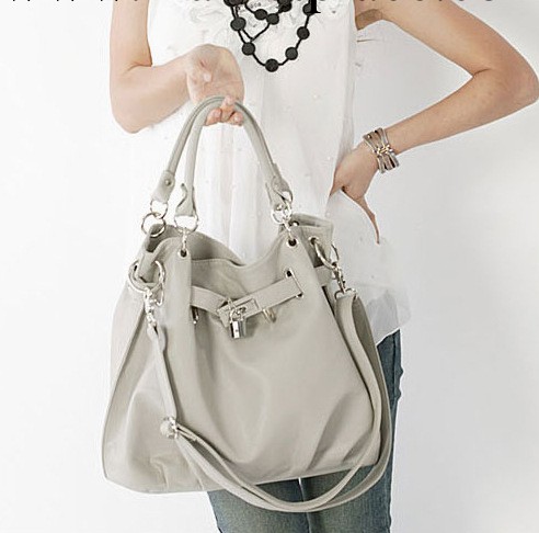 相印皮具韓版女士單肩斜跨包2013新款潮時尚休閒鎖頭女包大包手提工廠,批發,進口,代購