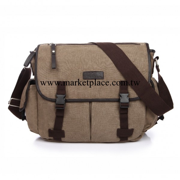 促銷男包 新款男士單肩復古帆佈包超大容量斜挎包休閒斜跨包批發工廠,批發,進口,代購