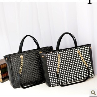 2013新款女包 編織五金單肩包 斜跨包手提包 廠傢批發直銷工廠,批發,進口,代購