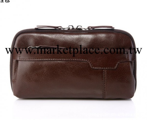 2014廣州歐美批發正品時尚休閒包水牛皮真皮男式包手拿包zy9237工廠,批發,進口,代購