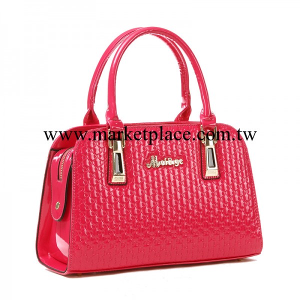 廠傢直銷 壓花手提包亮皮斜挎包 女包包 1047工廠,批發,進口,代購