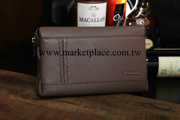 進口頭層牛皮手拿包OL通勤手抓包大鈔位多卡位拉鏈男手包1095批發工廠,批發,進口,代購