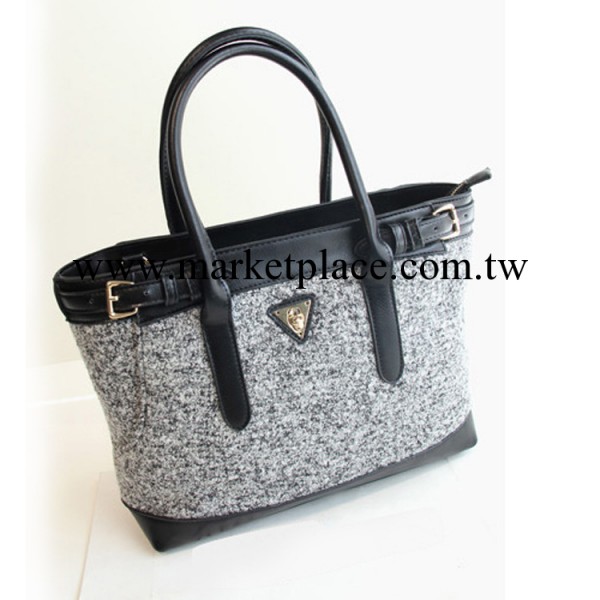 獨傢定制呢子包2013冬季歐美大牌包手提單肩包斜跨包 時尚百搭款工廠,批發,進口,代購