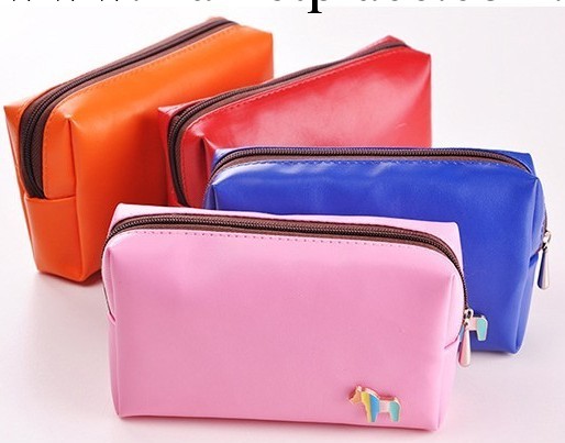 韓版韓國拉鏈小馬PU皮質零錢包手機包硬幣包多功能收納包手拿包工廠,批發,進口,代購