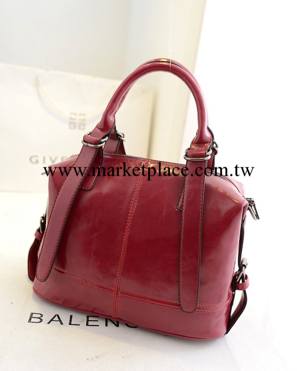 女包時尚休閒包 2014新款油蠟皮潮女包單肩斜挎手提包包現貨工廠,批發,進口,代購