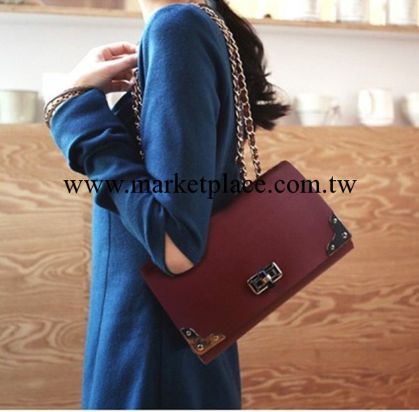 爆款 女包包 韓版 時尚 休閒明星同款單肩斜挎定型包 代理加盟工廠,批發,進口,代購