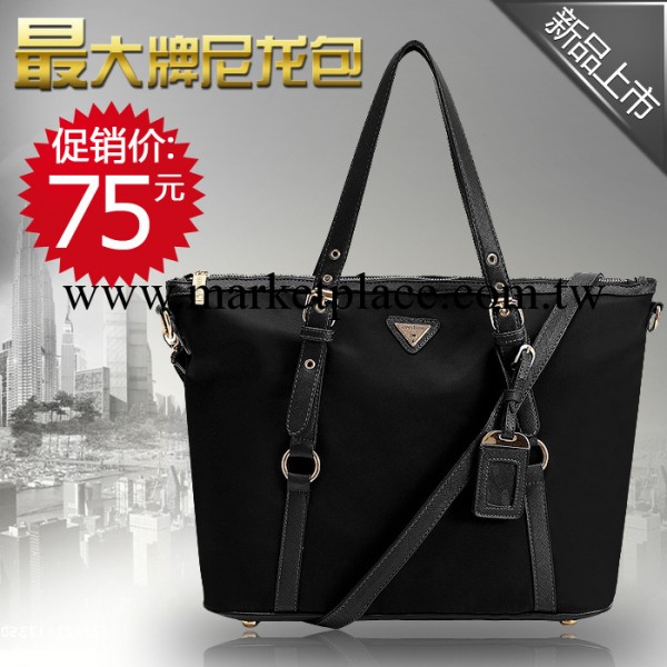 【夥拼】iw正品尼龍包配十字紋餃子包2013潮女單肩手提斜挎女包工廠,批發,進口,代購