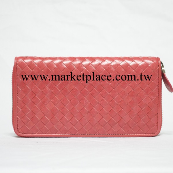 BV錢包【BV小號手包西瓜紅】 真皮意大利油蠟牛皮編織 女士手拿包工廠,批發,進口,代購