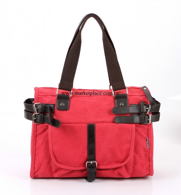 滿江紅帆佈包單肩手提旅行 時尚簡約韓版潮男女大包 新款批發工廠,批發,進口,代購