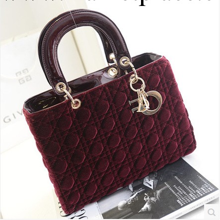 戴妃金絲絨包淘寶熱賣新款時尚歐美大牌女包單肩包手提包潮包批發工廠,批發,進口,代購