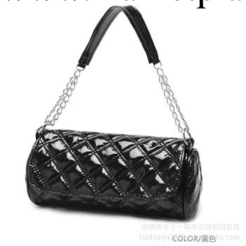 2013夏季新款女包韓版糖果色小包包女士菱格鏈條單肩斜挎包水桶包工廠,批發,進口,代購