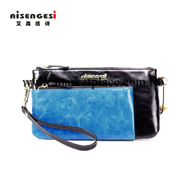 艾森格詩2014春款 時尚潮流頭層油皮手拿包工廠,批發,進口,代購
