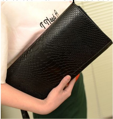 2013新品歐美大牌鱷魚紋手拿包春夏百搭款女包潮包-1202工廠,批發,進口,代購