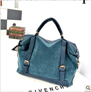 廠傢直銷冬季新款歐美時尚磨砂手提斜跨大包簡約休閒大容量女包包工廠,批發,進口,代購