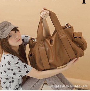 女包2014女包新款大容量手提包斜挎包通勤包兩用 CX333工廠,批發,進口,代購