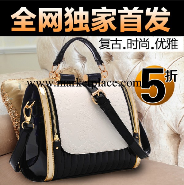 麗娜潮包包2013新款韓版復古女士單肩包時尚歐美手提斜挎女包工廠,批發,進口,代購