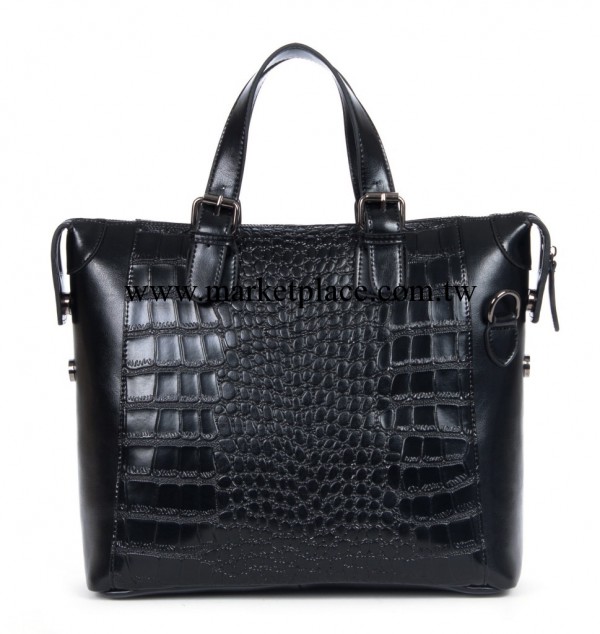 鱷魚紋真皮女包大包 歐美大牌鱷魚紋手提包 牛皮包單肩斜跨大包潮工廠,批發,進口,代購
