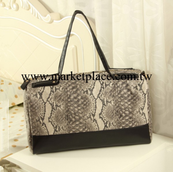 女包廠傢韓版2014新款 復古休閒蟒蛇紋手提包時尚單肩斜挎包Y063工廠,批發,進口,代購