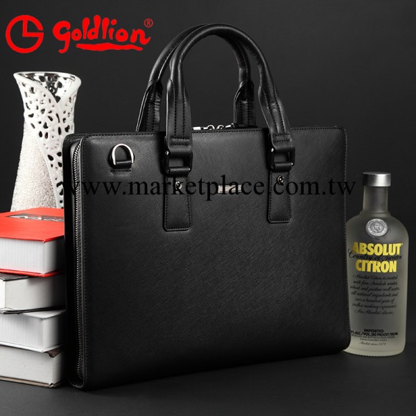 正品新款金利來男包 進口牛皮 男士真皮 商務手提 公文包 電腦包工廠,批發,進口,代購