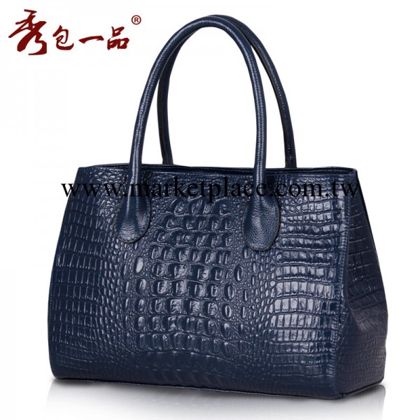 廠傢批發新款真皮女包 第一夫人時尚鱷魚紋單肩手提斜挎包8346工廠,批發,進口,代購