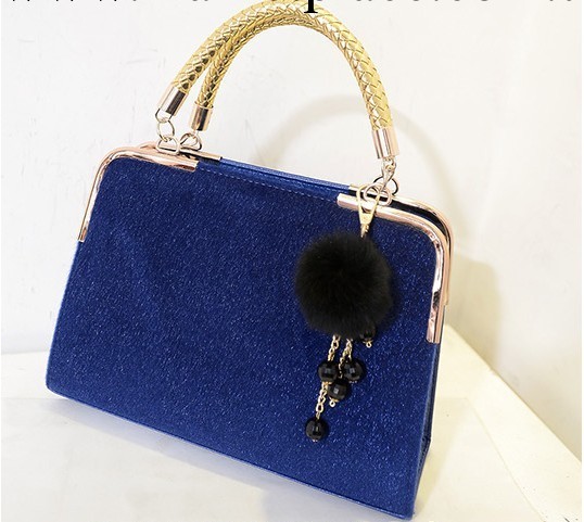 女士包包2014新款冬季毛毛包復古定型包歐美大牌手提包馬毛包 潮工廠,批發,進口,代購