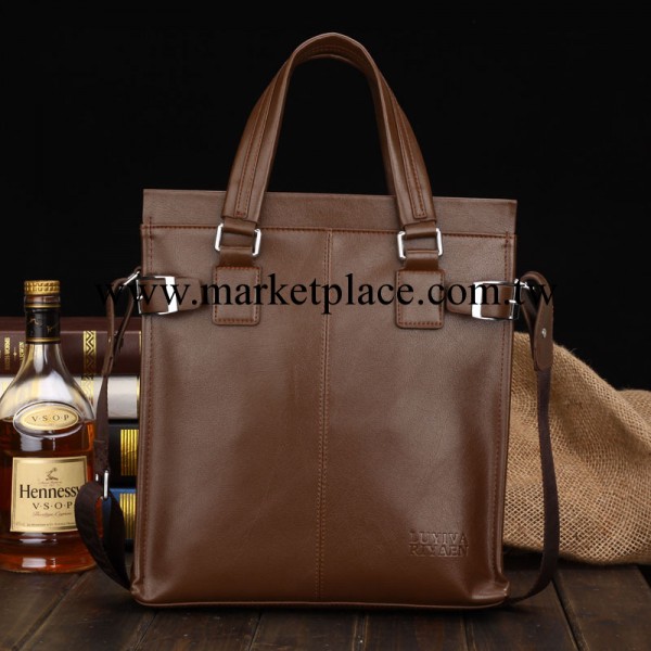 2014款 豎款手提包 男士休閒包 軟面特價男包 英倫風公文包工廠,批發,進口,代購